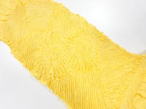 正絹　絞り　帯揚げ